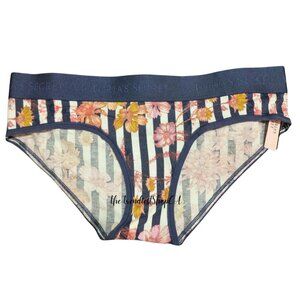 (BNWT) Victoria's Secret - Blue Floral Panty